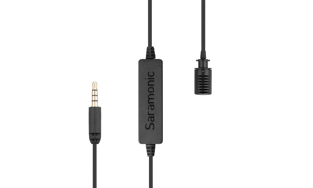 Saramonic LavMicro-S Stereo Lavalier Microphone for DSLR Cameras and Smartphones