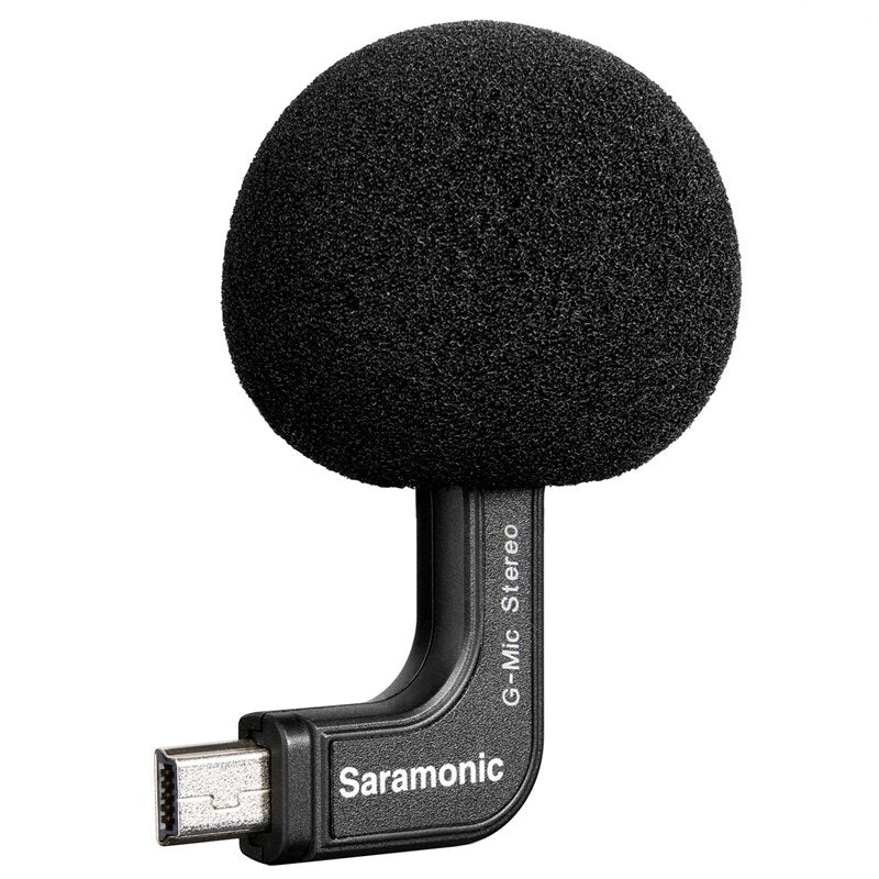 Saramonic G-Mic Microphone for GoPro Cameras Hero4, Hero3+, Hero3 (Black)