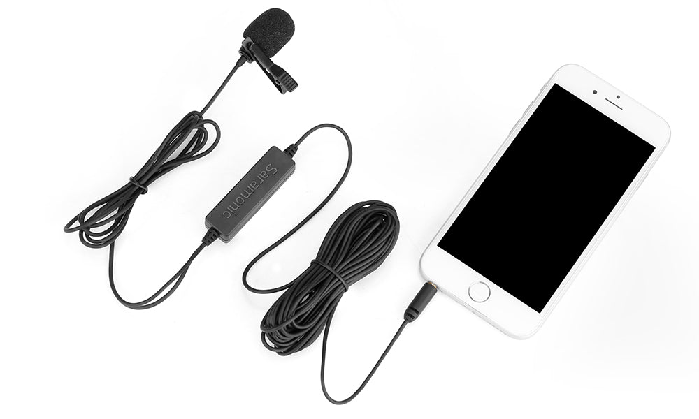 Saramonic LavMicro-S Stereo Lavalier Microphone for DSLR Cameras and Smartphones